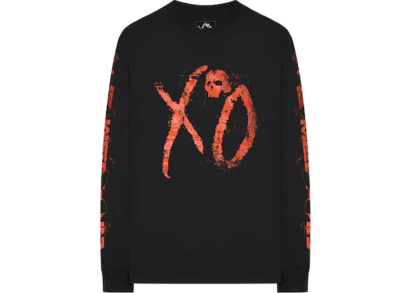 Buy The Weeknd XO Asia Logo L/S Tee Black at Sasom – Authentic and Ready to Ship
