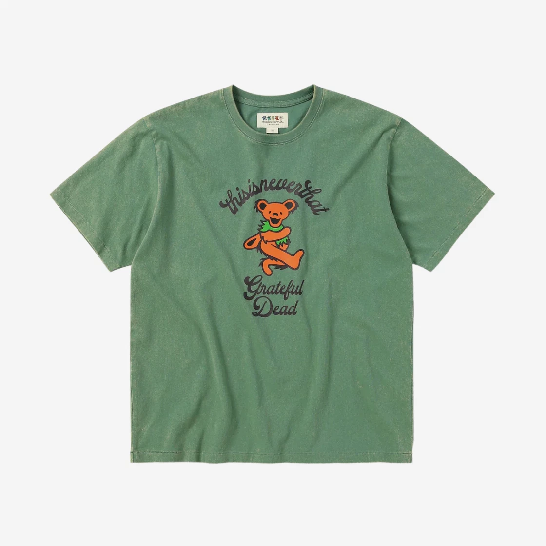 Tシャツ・カットソー thisisneverthat X GRATEFUL DEAD (GD251WSHTL01 LIGHT BLUE) Thisisneverthat x Grateful Dead Dancing Bears T-Shirt Blue