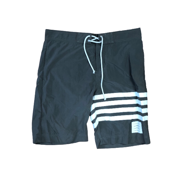 Thom Browne Grey Swimming Shorts