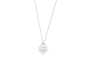 Buy Tiffany & Co. Return To Tiffany Heart Tag Pendant In Sterling Silver With a Diamond Small at Sasom – Authentic and Ready to Ship