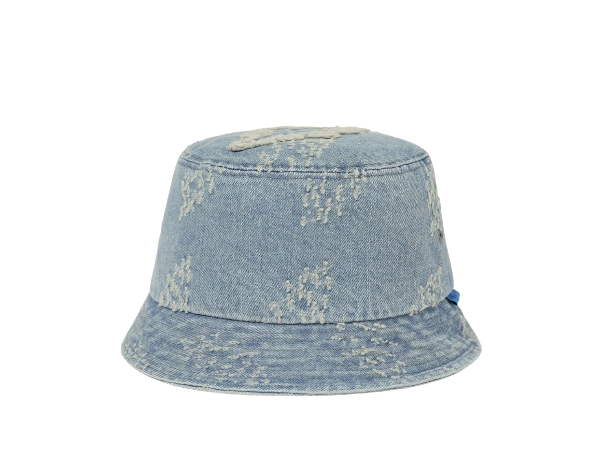 thisisneverthat thisisneverthat GD Lightning Denim Bucket Hat Washed Blue - view 2