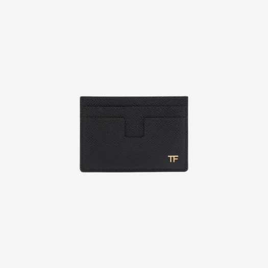 Buy Tom Ford Small Grain Leather Money Clip Card Holder Black at Sasom – Authentic and Ready to Ship