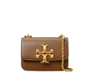 Buy Tory Burch Eleanor Small Bag In Italian Leather With Gold Hardware Moose at Sasom – Authentic and Ready to Ship