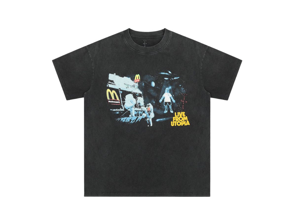 Travis Scott Cactus Jack x McDonald's Live From Utopia T