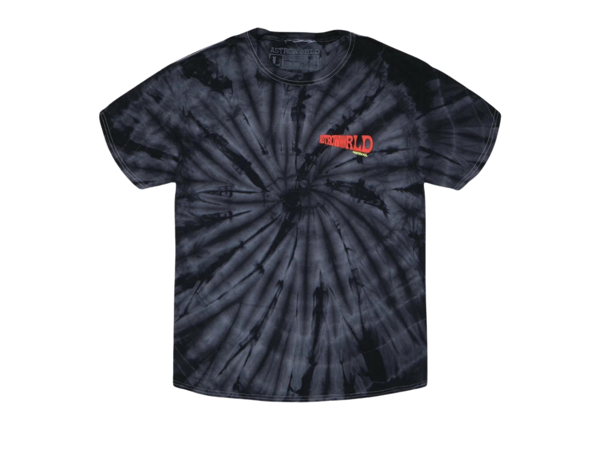 Astroworld Festival Travis Scott タイダイ染め Tシャツ ヴァージル着用！激レア☆限定！新品☆ Astroworld Festival