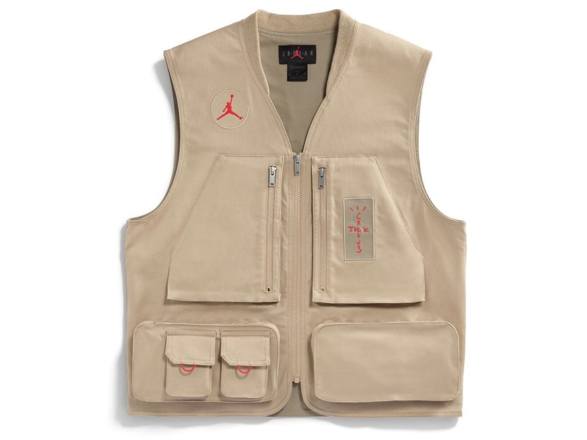 travis scott cactus jack x jordan utility vest desert