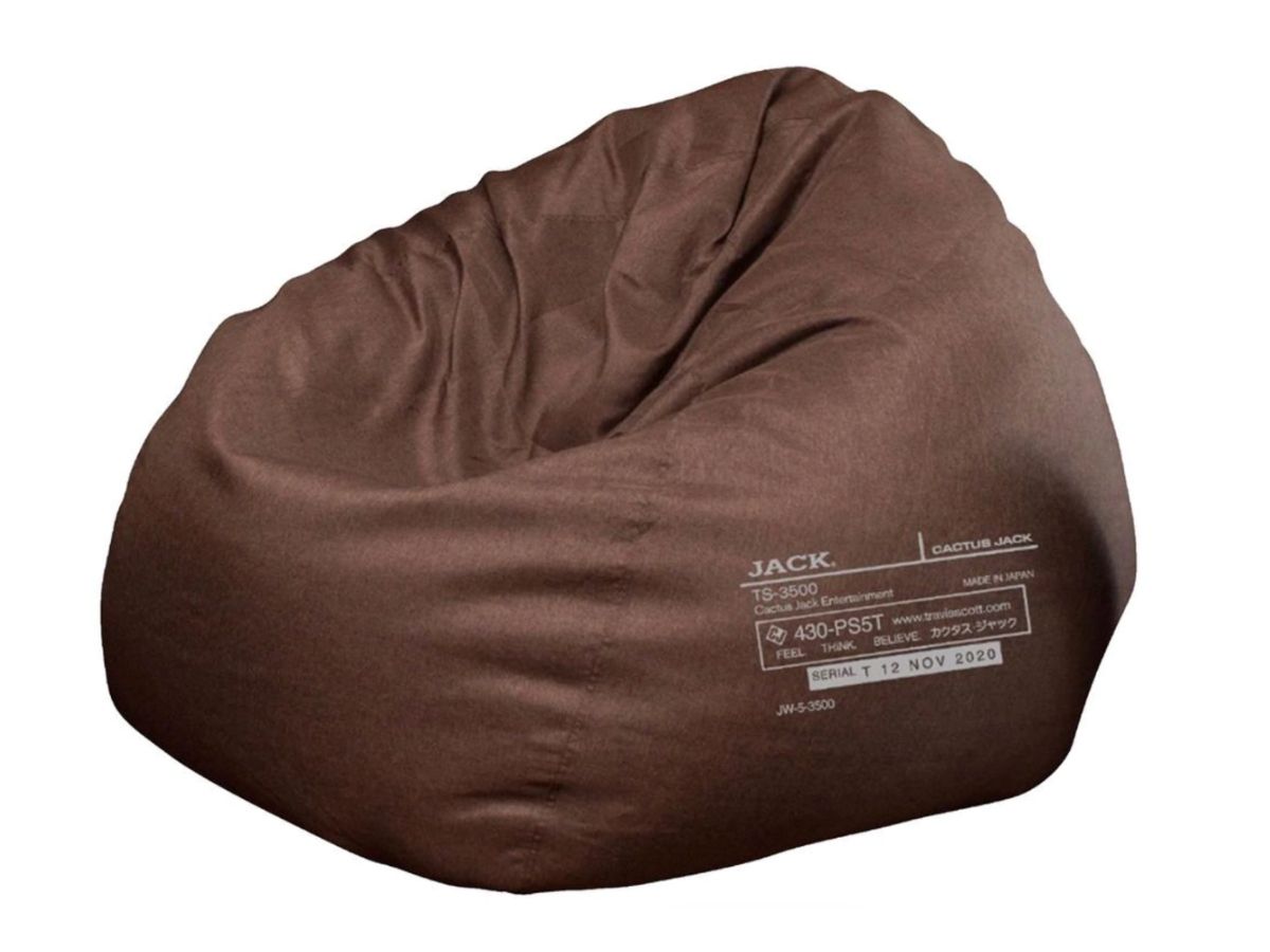 ช้อป Travis Scott CJ Bean Bag Chair Brownของแท้ที่ SASOM