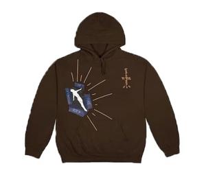 Cactus Jack Reverse Dog パーカー Brown○関税送料無料〇 Travis Scott Reverse Dog Zip Up Hoodie Brown Men's - SS22 - US