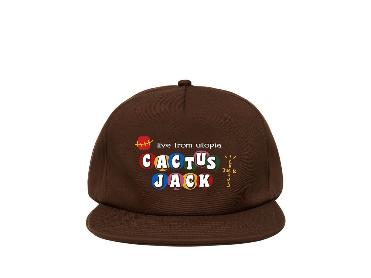 Travis Scott McDonald's Cj Live From Utopia Hat Brown