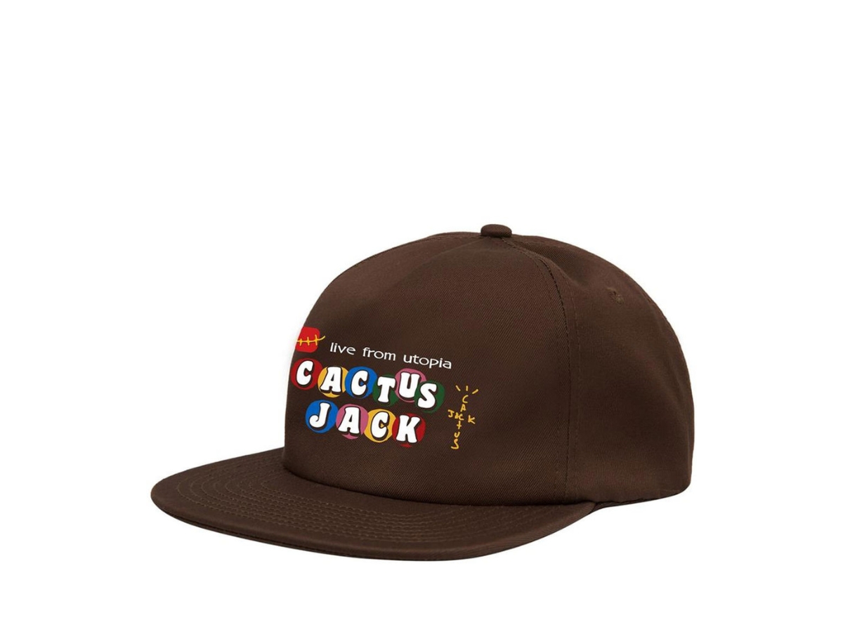 ミュージシャン Tratvis Scott CACTUS JACK UTOPIA CAP Tratvis Scott CACTUS JACK UTOPIA CAP Travis Scott McDonald's Cj