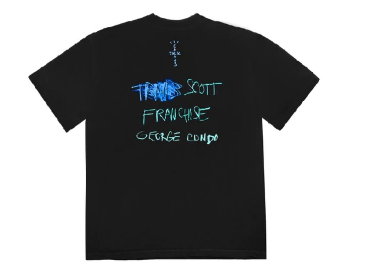 Tシャツ・カットソー Travis Scott Portrait of Travis T-shirt Travis Scott x Fortnite T-3500 Portrait T-Shirt Black XL | eBay