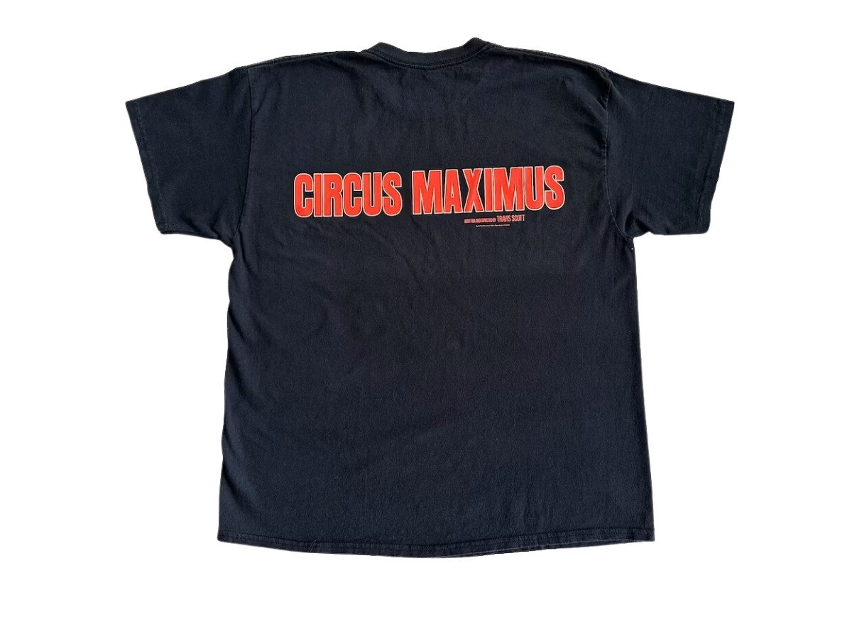 Buy Travis Scott Utopia Circus Maximus Tee Black | SASOM