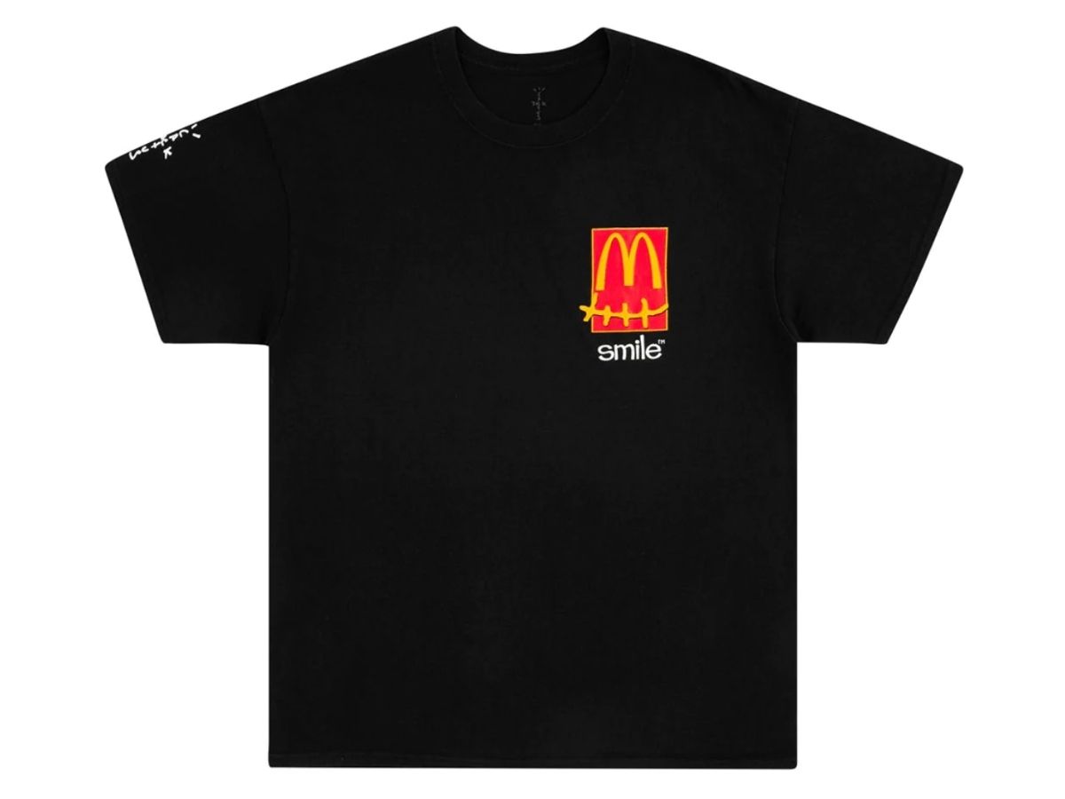 Travis Scott x McDonald's Smile T-shirt