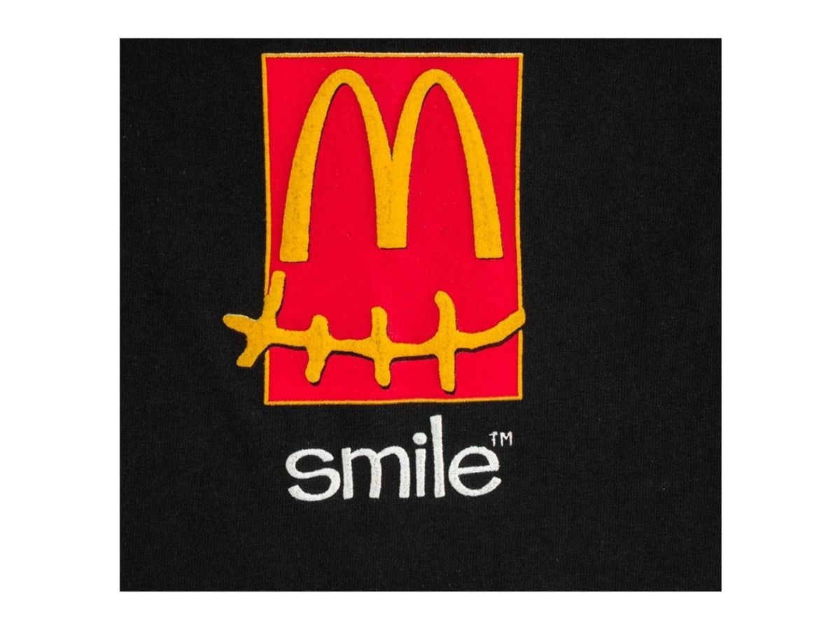 Travis Scott x McDonald's Smile T-shirt