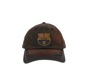 Buy Travis Scott x FC Barcelona 1899 Distressed Hat Black at Sasom – Authentic and Ready to Ship