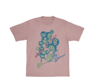 Buy Travis Scott CJ X Fragment X Takashi Murakami The Dawn Tee Mauve at Sasom – Authentic and Ready to Ship