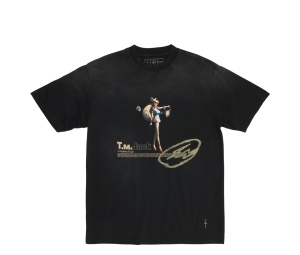 Buy Travis Scott CJ X Fragment X Takashi Murakami Tokyo Jack Tee Black at Sasom – Authentic and Ready to Ship
