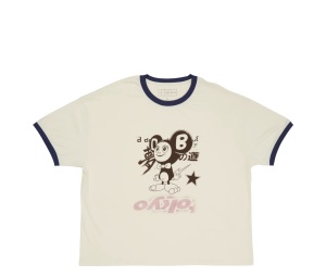 Buy Travis Scott Cj X Fragment X Takashi Murakami Tokyo Ringer Tee Off-White at Sasom – Authentic and Ready to Ship