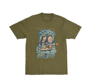 Buy Travis Scott CJ X Takashi Murakami Melted Utopia Dream Zodiac Tee Olive at Sasom – Authentic and Ready to Ship