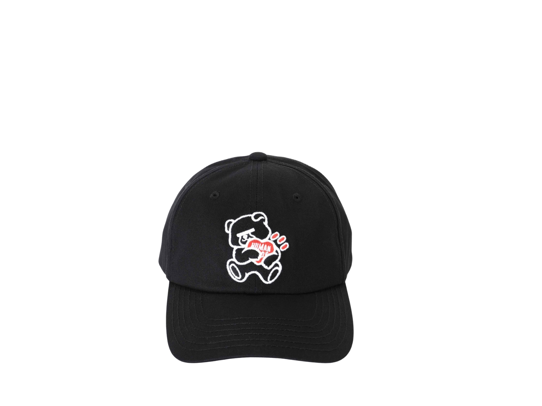 https://d2cva83hdk3bwc.cloudfront.net/uc2e9h04-black-human-made-x-undercover-6panel-twill-cap-bear-black-2.jpg