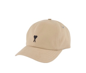 Buy Ami Paris De Coeur Embroidery Cap White Coffee at Sasom – Authentic and Ready to Ship