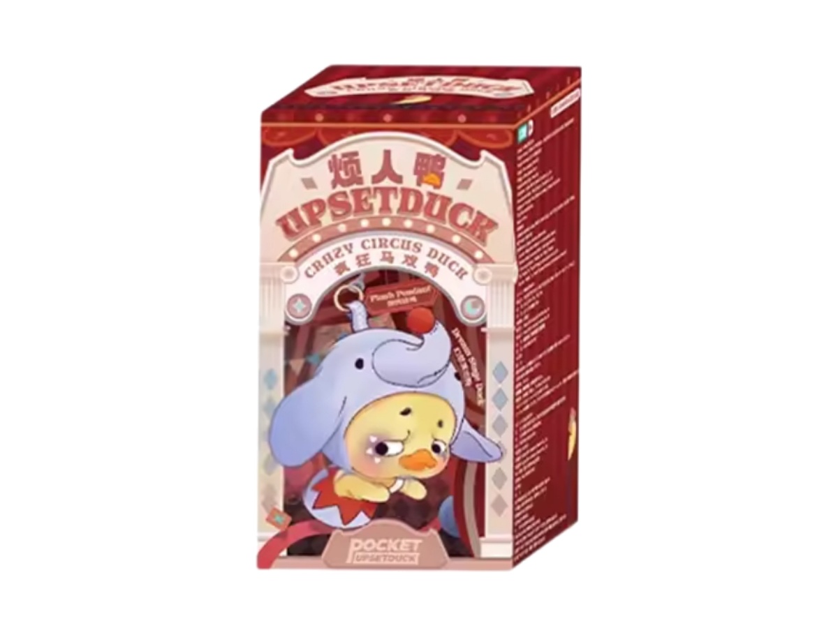 UPSETDUCK クレイジーサーカスダックボックス Pocket Upsetduck Crazy Circus Duck Series Blind Box Toy Cute