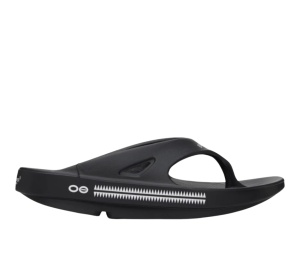 Buy Undercover x Oofos Sport Flip Flops Black at Sasom – Authentic and Ready to Ship
