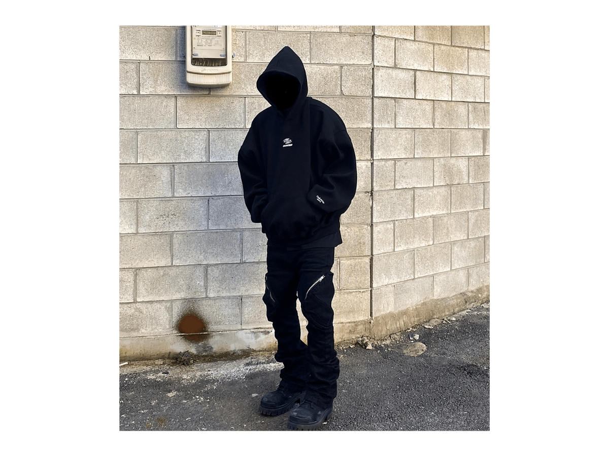 【Undermycar】Anti Fxxking Logo Play Oversized Bonded Hoodie Undermycar Mu.10 Anti Fxxking Logo Play Oversized Bonded