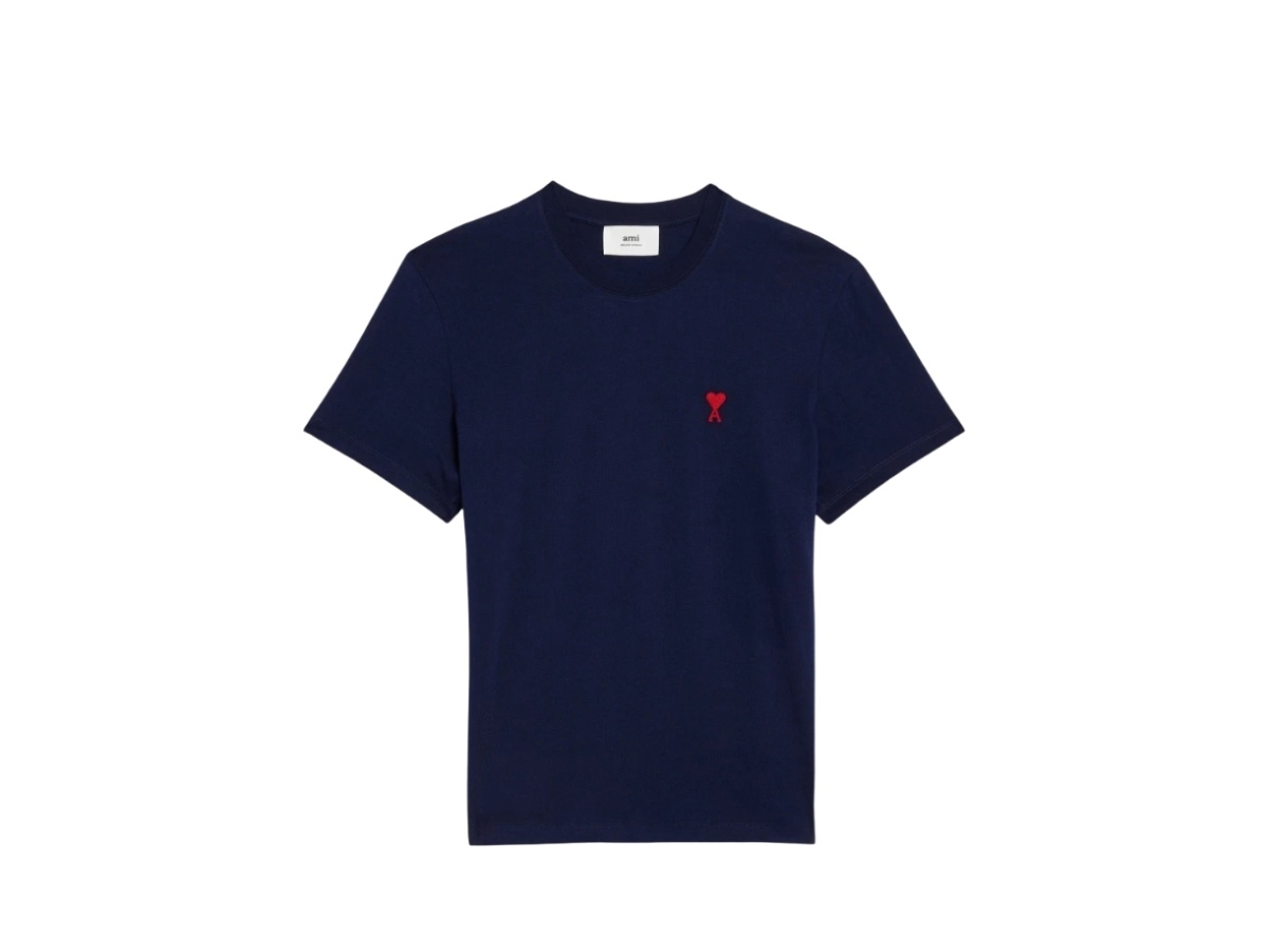 ★AMl PARlS★ (W) COEUR SACRE TSHIRT_NAUTIC BLUE Ami Coeur Sacre Tshirt - Nautic Blue | Garmentory