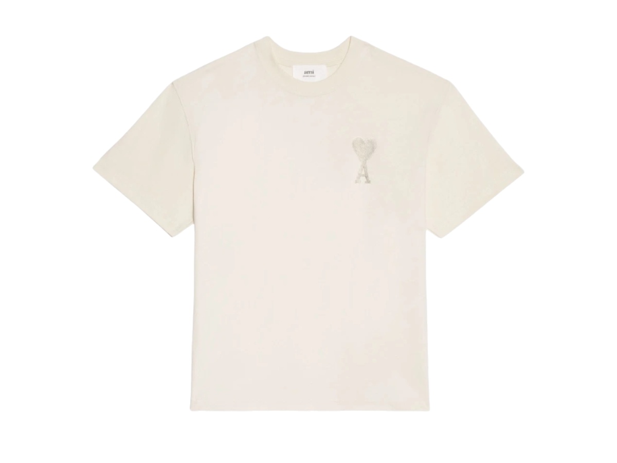 人気★【AMI PARIS】★de Coeur Tone-On-Tone Hoodi.e Off White AMI Paris TONAL ADC HOODIE White | BSTN Store