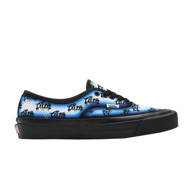VANS×ALVA SKATES ALVA SKATES CREW Tony Alva X VANS Authentic 44 D x Alva Skates Low Airbrushed