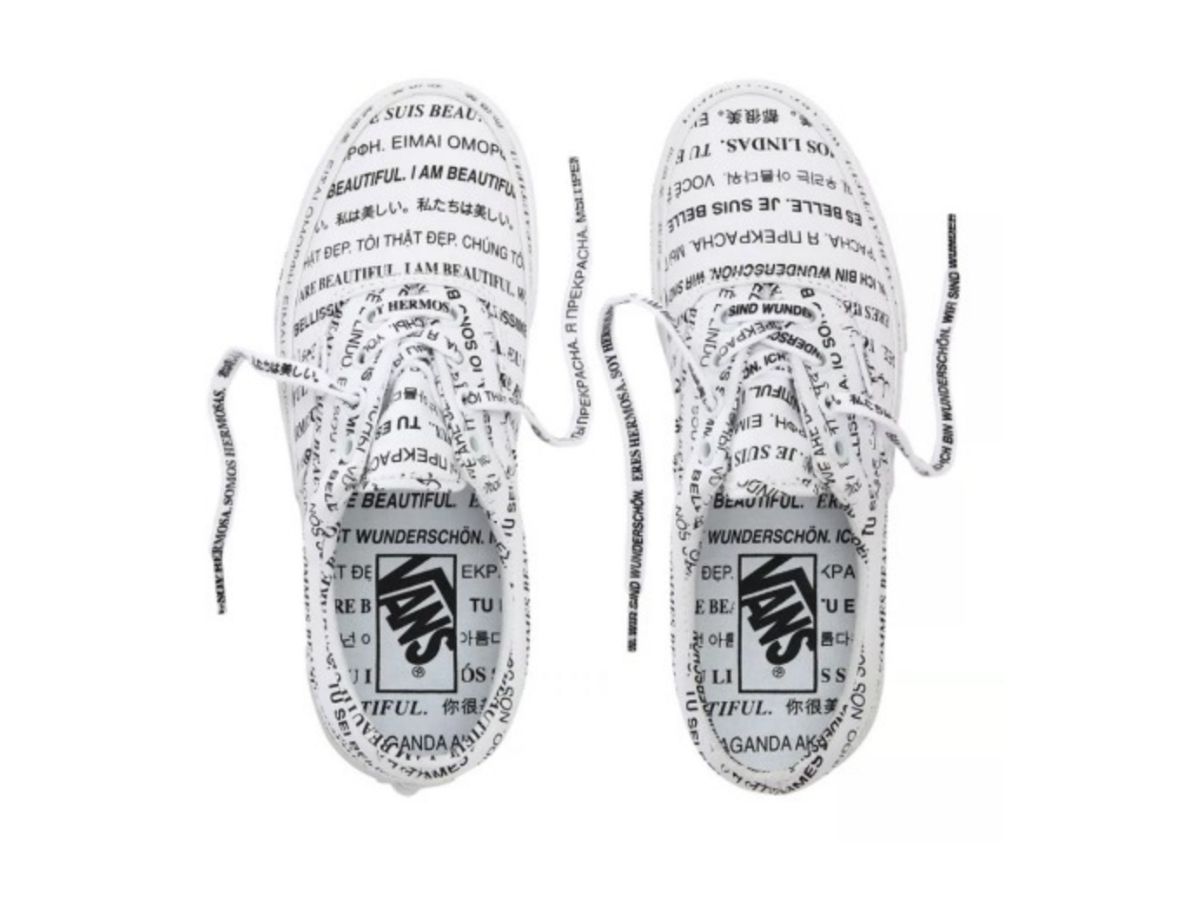VANS ERA - (WE ARE BEAUTIFUL) WHITE/TRUE WHITE