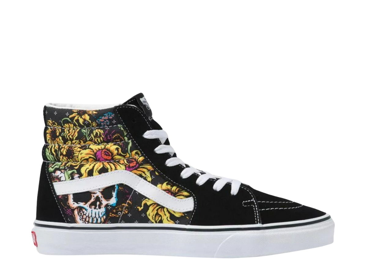 white skull vans