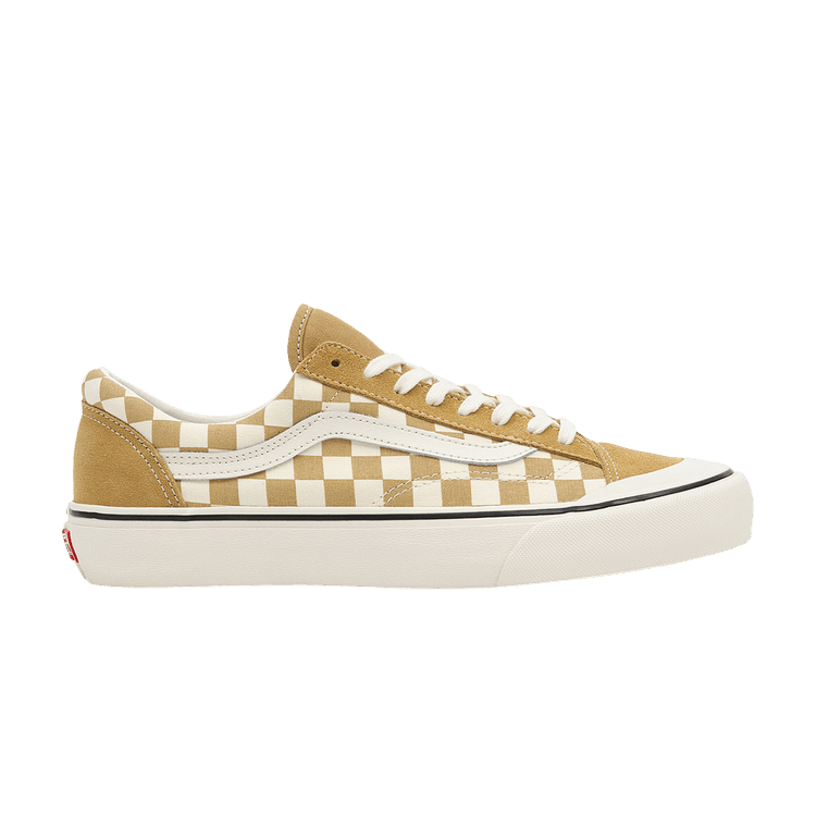 Mustard yellow hotsell checkered vans