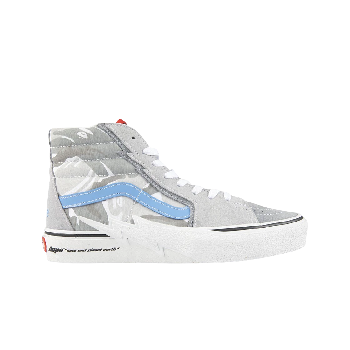 Buy & Sell Vans x AAPE Sk8-Hi Bolt Grey | 100% Authentic