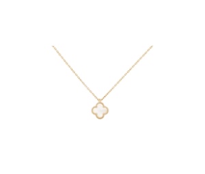 Buy Van Cleef & Arpels Sweet Alhambra Pendant Yellow Gold White Mother-Of-Pearl at Sasom – Authentic and Ready to Ship