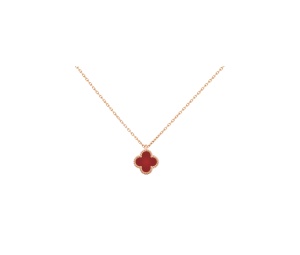 Buy Van Cleef & Arpels Sweet Alhambra Pendant Carnelian at Sasom – Authentic and Ready to Ship