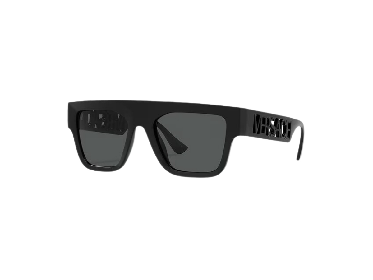 Versace Float Versace 90S Vintage Logo Sunglasses In Black Acetate Frames With ...