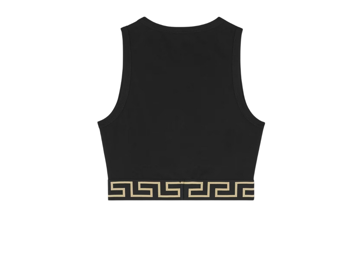 SASOM | เสื้อผ้า Versace Greca Border Crop Top Black เช็คราคาล่าสุด