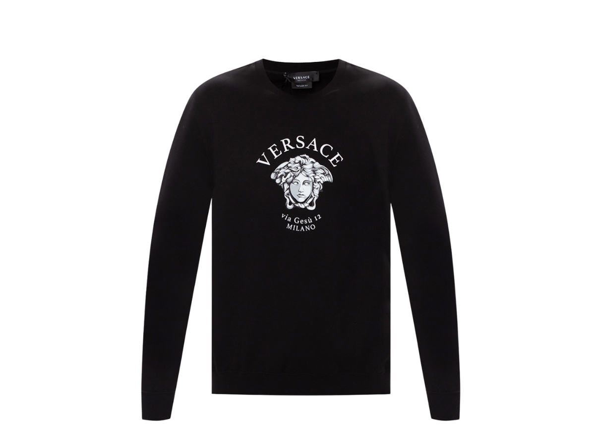 Versace hot sale medusa sweatshirt