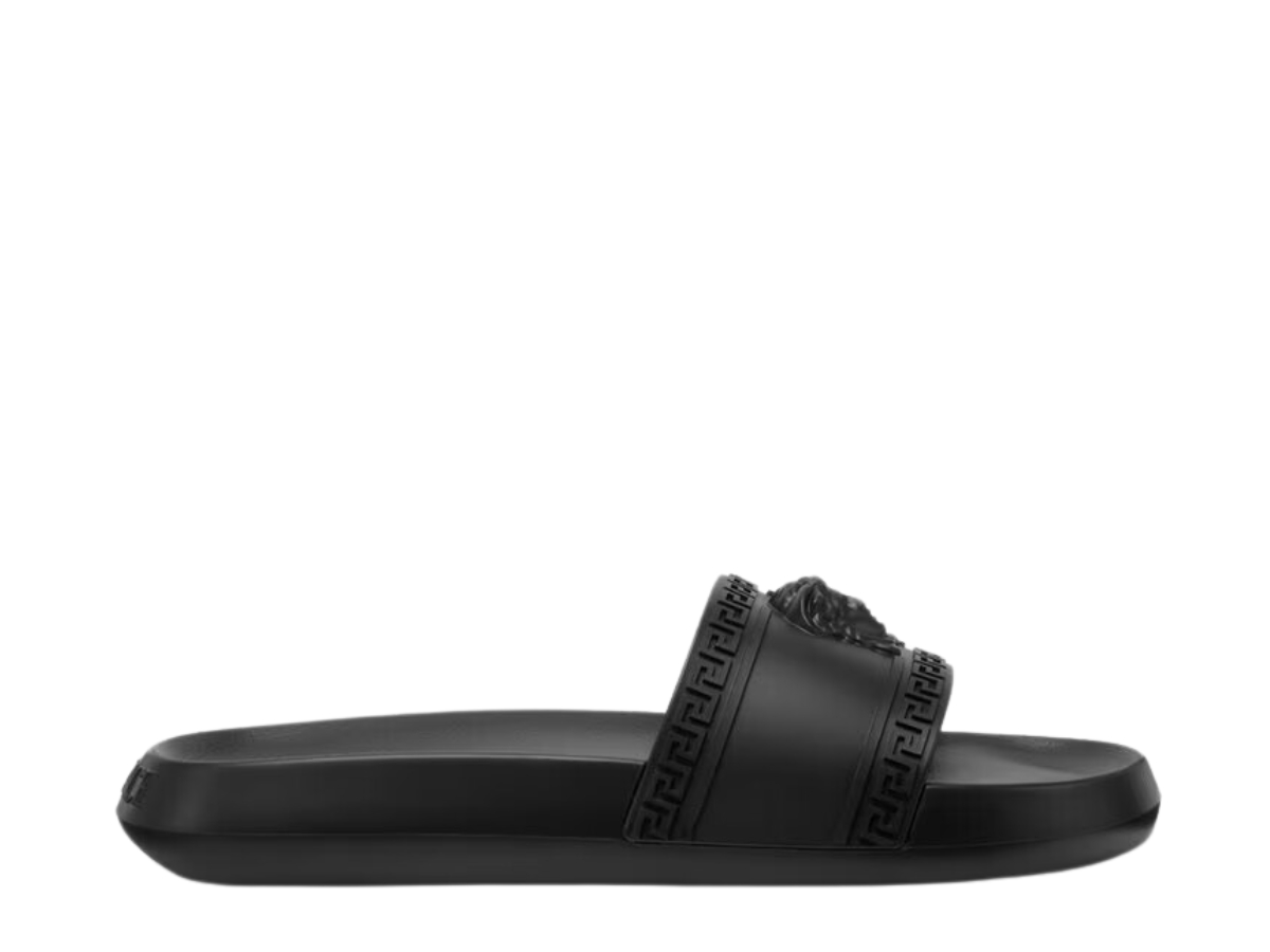 แซนดัล Versace Palazzo Sliders La Medusa Black | SASOM