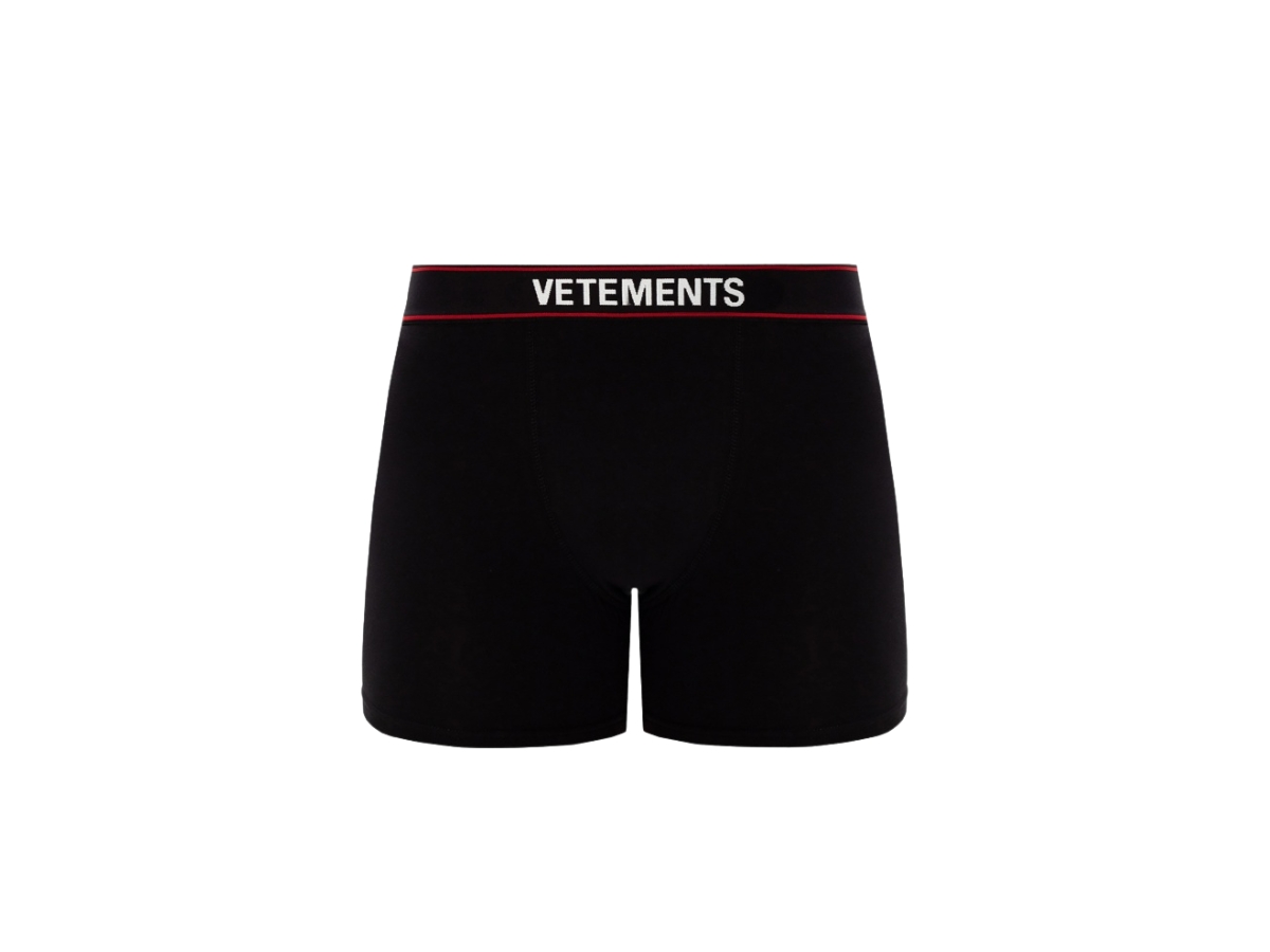 SASOM  apparel Vetements Boxers With Logo Black Check the latest price now!