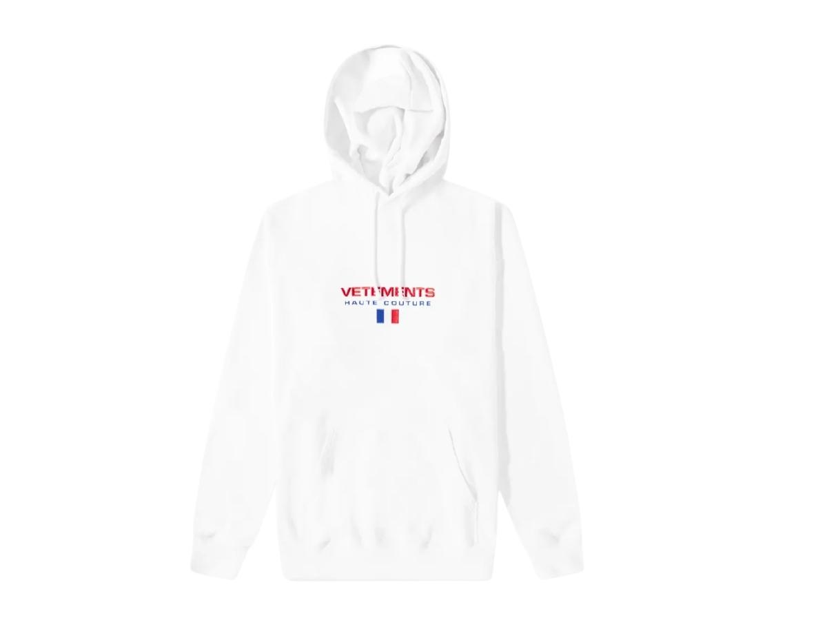 Vetements haute clearance couture hoodie