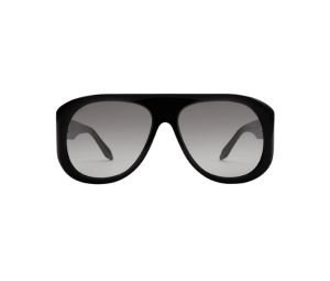 Buy Victoria Beckham Power Aviator Sunglasses In Black Acetate And Solid Grey Lenses at Sasom – Authentic and Ready to Ship