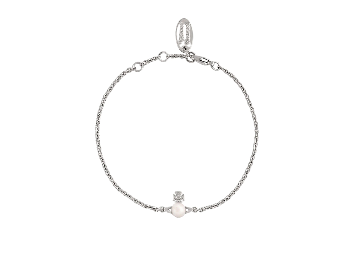 SASOM | accessories Vivienne Westwood Balbina Bracelet In Silver-Tone ...