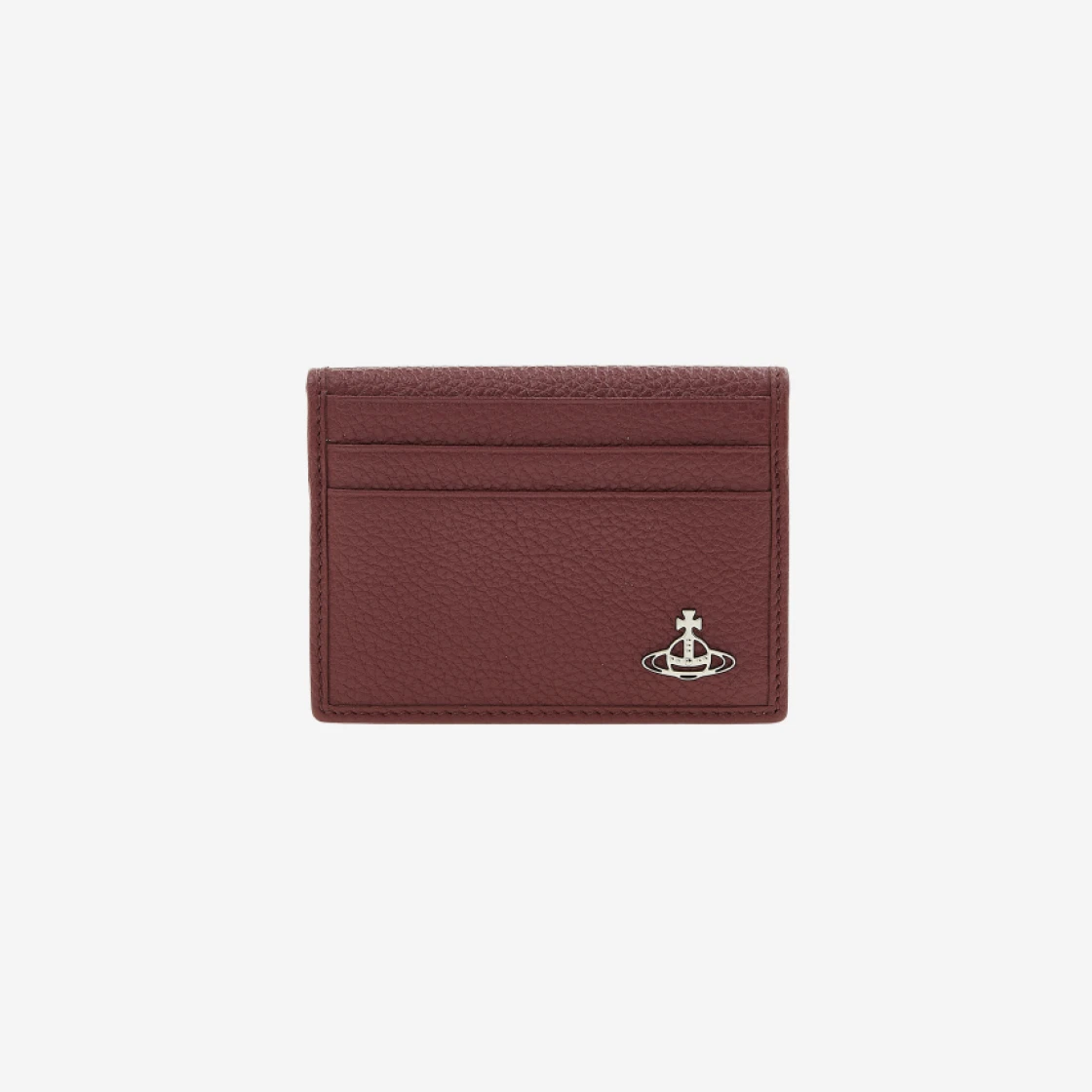 【国内即発】Vivienne Westwood CARD CASE 51110023 L001J N401 Vivienne Westwood Grain Leather Card Holder Burgundy
