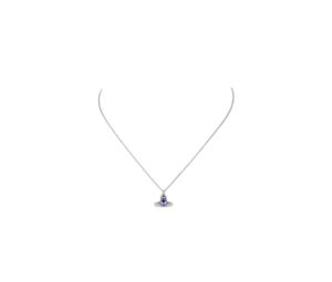 Buy Vivienne Westwood Ismene Pendant Platinum-Lavender-White Cz at Sasom – Authentic and Ready to Ship