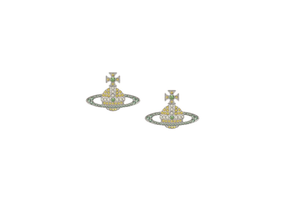 SASOM เครื่องประดับ Vivienne Westwood Kika Earrings PlatinumTopaz