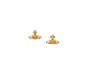 Buy Vivienne Westwood Lorelei Stud Earrings Polished Finish Gold  at Sasom – Authentic and Ready to Ship