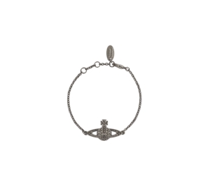 ショルダーバッグ・ポシェット VIVIENNE WESTWOOD MINI BAS RELIEF CHAIN PLATINUM BRACELET Vivienne Westwood Mini Bas Relief Chain Bracelet In Orb